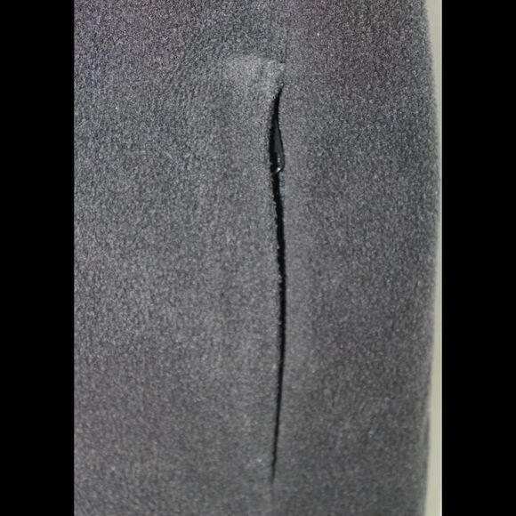 Columbia Mens Medium Black Sleeveless Polyester Fleece Full Zip Vest High Neck - Picture 3 of 6